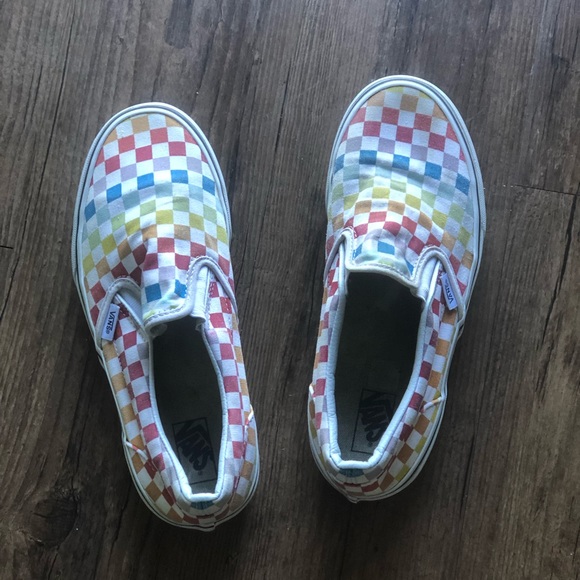 VANS Checkerboard Sneakers - Picture 1 of 7